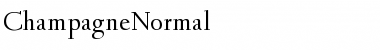 Download ChampagneNormal Font