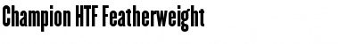 Champion Medium Font