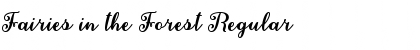 Fairies in the Forest Regular Font