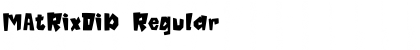 MAtRixOiD Regular Font