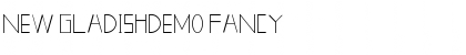 New GLADISHdemo Fancy Font