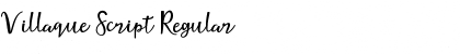 Download Villaque Script Font