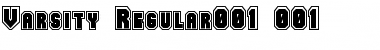 Varsity Regular Font