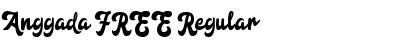 Anggada FREE Regular Font