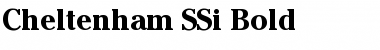 Cheltenham SSi Bold Font