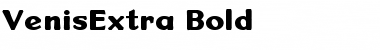 VenisExtra Bold Regular Font