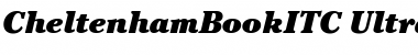 CheltenhamBookITC Ultra Italic Font