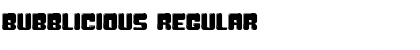 Bubblicious Regular Font