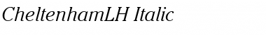 Download CheltenhamLH Font