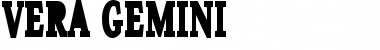 Vera Gemini Regular Font