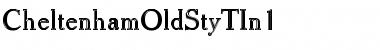 Download CheltenhamOldStyTIn1 Font