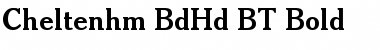 Download Cheltenhm BdHd BT Font