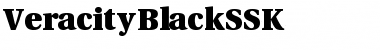 VeracityBlackSSK Normal Font