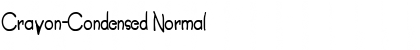 Crayon-Condensed Normal Font