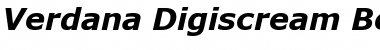 Download Verdana Digiscream Font