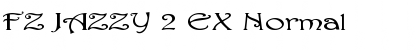 Download FZ JAZZY 2 EX Font