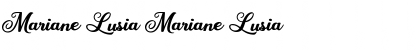 Download Mariane Lusia Font