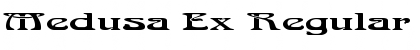 Medusa Ex Regular Font