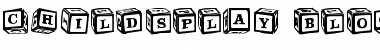 Download ChildsPlay Blocks Font