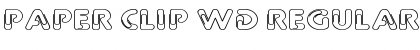 Download Paper Clip Wd Font