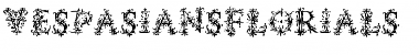 VespasiansFlorials Regular Font