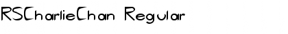 RSCharlieChan Regular Font