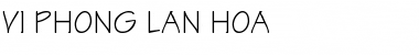 VI Phong Lan Hoa Regular Font