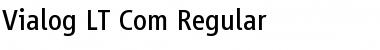 Vialog LT Com Regular Font