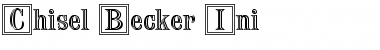 Download Chisel Becker Ini Font