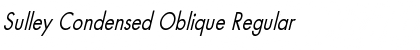 Download Sulley Condensed Oblique Font