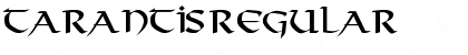 Tarantis Regular Font