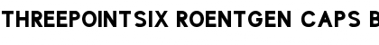 Download ThreePointSix Roentgen Font