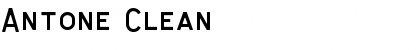 Antone Clean Font
