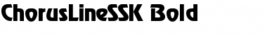 Download ChorusLineSSK Font