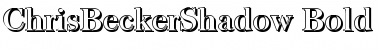 Download ChrisBeckerShadow Font