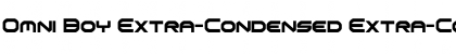 Download Omni Boy Extra-Condensed Font