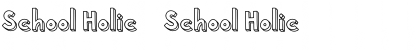 Download School Holic 4 Font