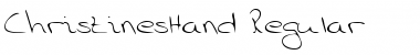 ChristinesHand Regular Font