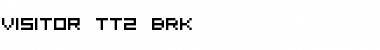 Download Visitor TT2 BRK Font