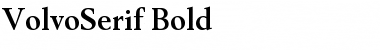 VolvoSerif Bold Font