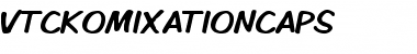 VTCKomixationCaps Regular Font