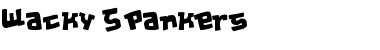 Wacky Spankers Original Font