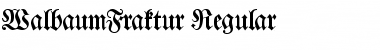 Download WalbaumFraktur Font