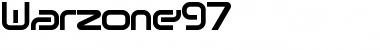 Warzone97 Regular Font