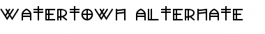 Download Watertown Alternate Font