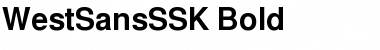 Download WestSansSSK Font