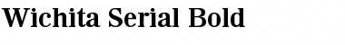 Wichita-Serial Bold Font