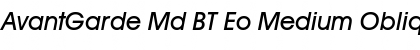 Download AvantGarde Md BT Eo Font