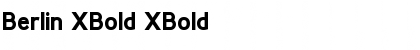 Berlin XBold XBold Font