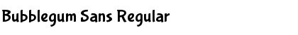 Download Bubblegum Sans Font